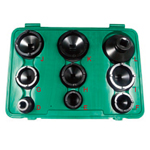 9 PCS SPECIAL SOCKET SET WITH OUTER TEETH FOR LOCKNUTS