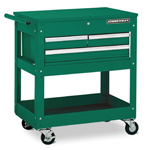 SERVICE CART WITH 3 DRAWERS (BALL BEARING SLIDE)