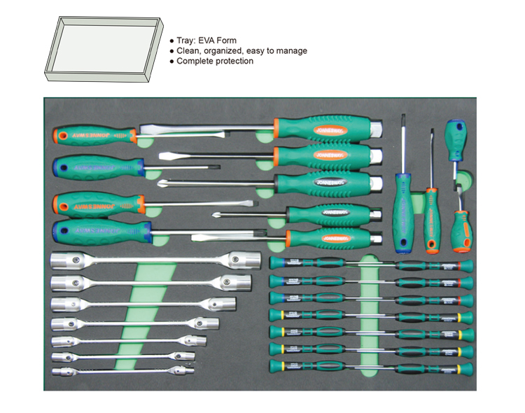 34PCS SCREWDRIVER,DOUBLE FLEX,SOCKET AND PRECISION SD SET