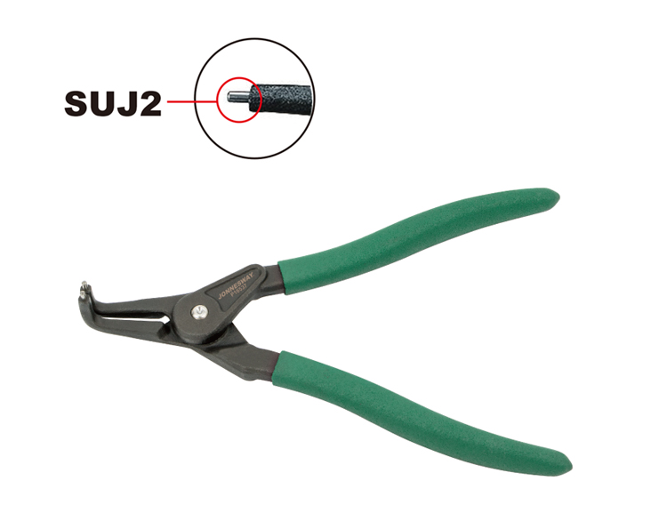 90° RETAINGING RING PLIERS  FOR EXTERNAL CIRCLIP, BENT TYPE