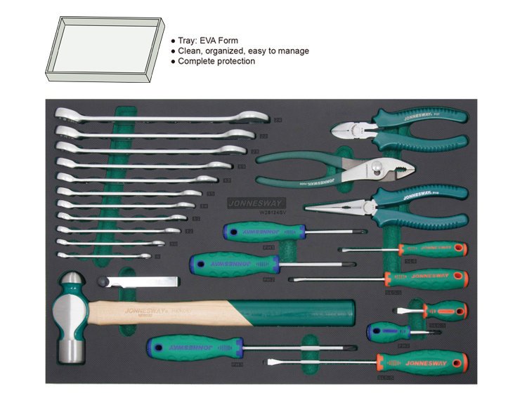 24PCS WRENCH AND SCREWDRIVER SET